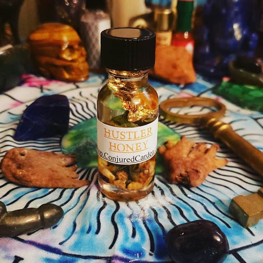 Hustler Honey Oil Entrepreneur, Income Streams, Motivation Conjured
